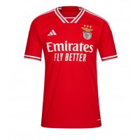 Fotbalové Dres Benfica David Neres #7 Domácí 2023-24 Krátký Rukáv